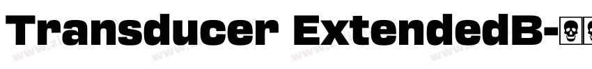 Transducer ExtendedB字体转换